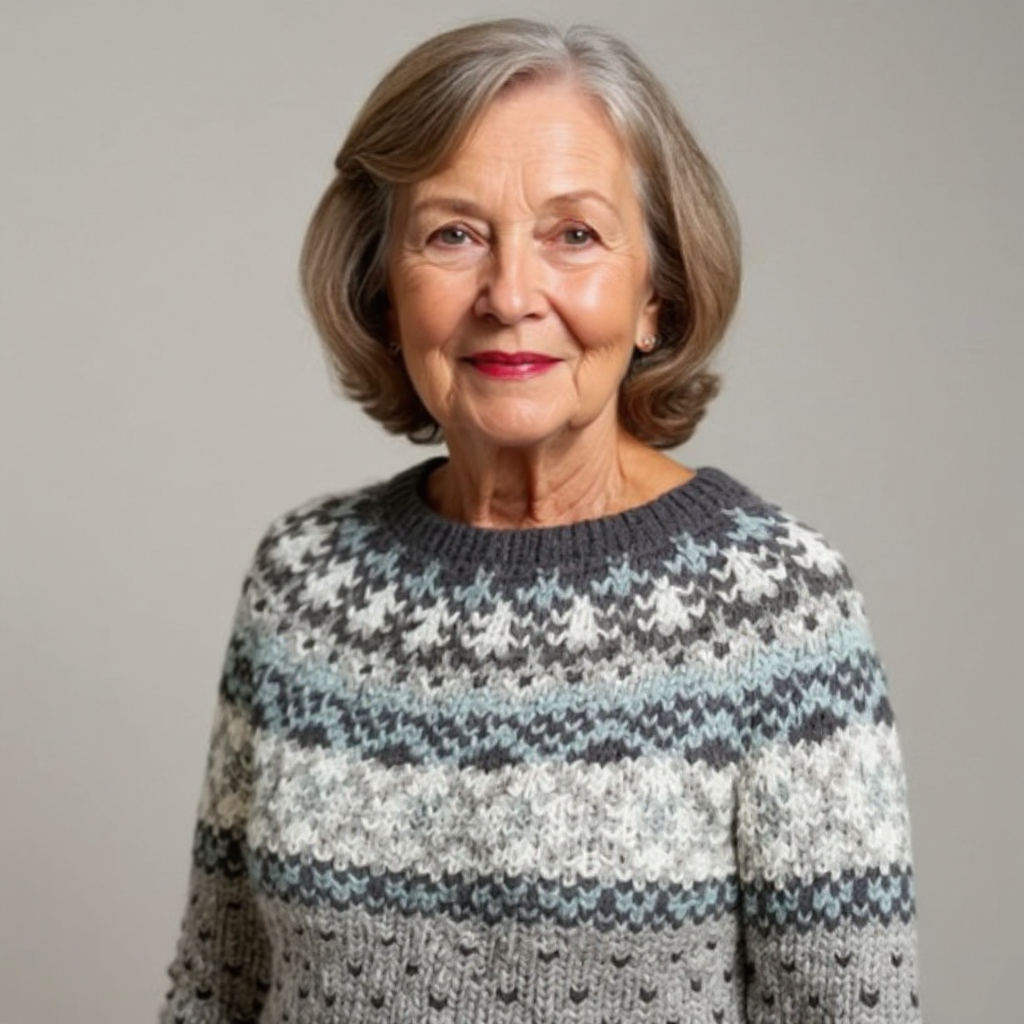 Amelia | Women's Vintage Handcrafted Icelandic Jumper
