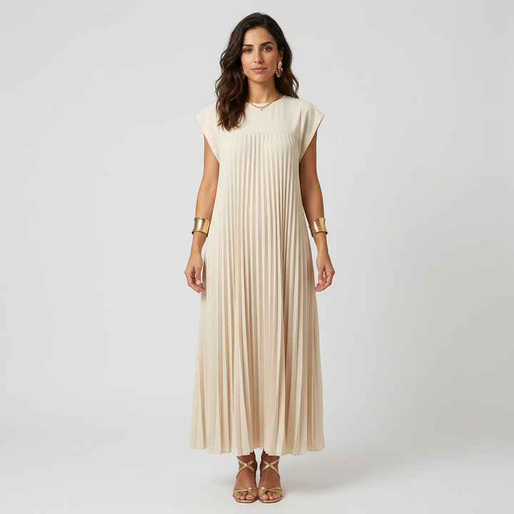 Ana | Women's Classic Comfort Maxi Dress with Pockets