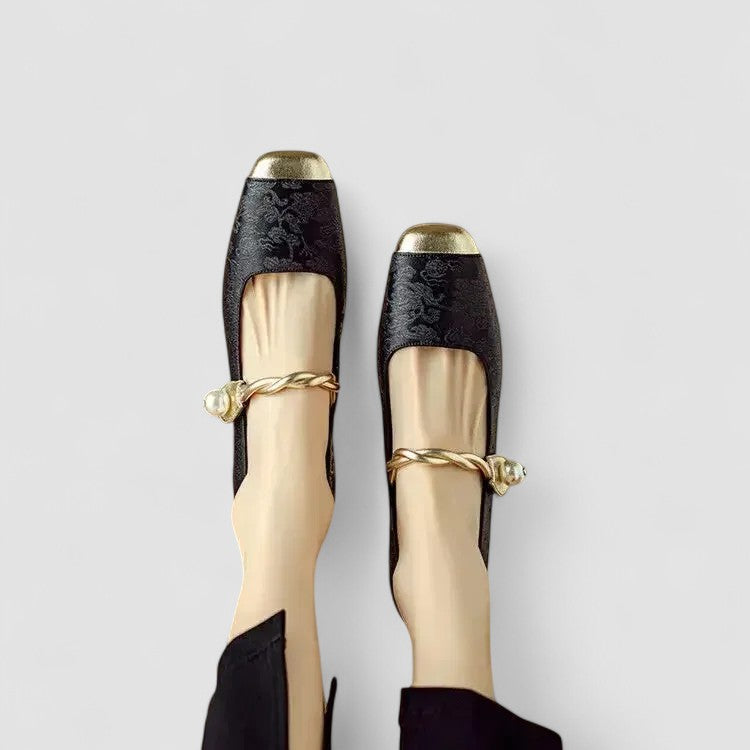 Chrystahh | Women's Cushioned Buckle Orthopedic Mary Jane Shoes