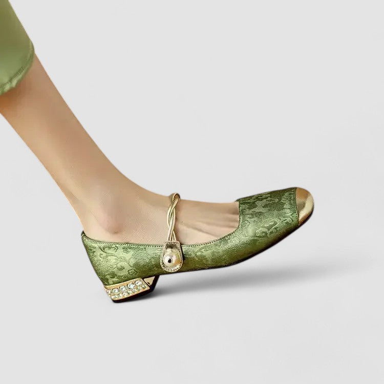 Chrystahh | Women's Cushioned Buckle Orthopedic Mary Jane Shoes