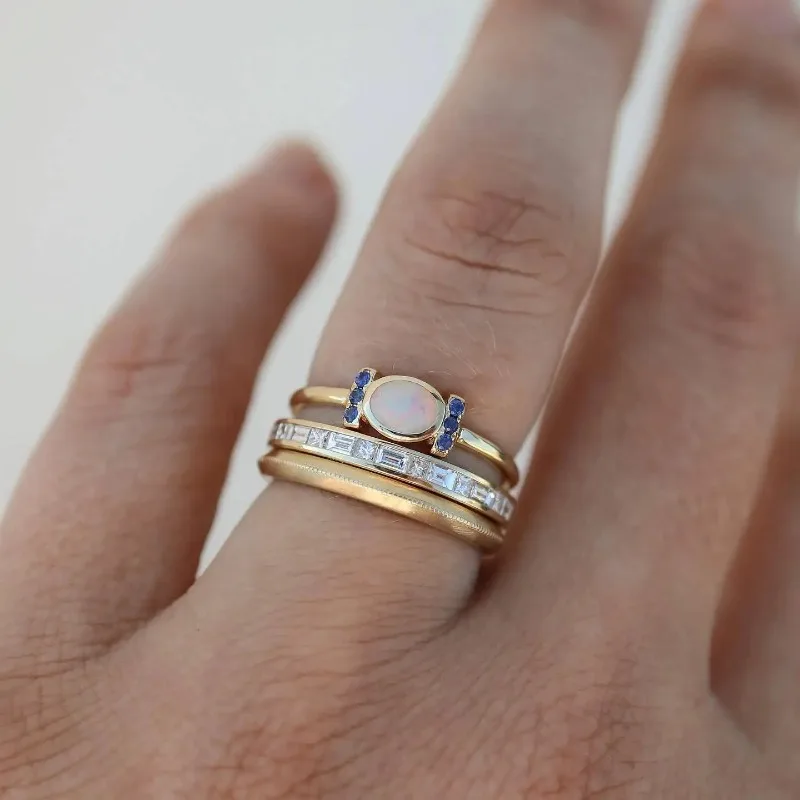 Juliana | Vintage Goldopal Ring Set