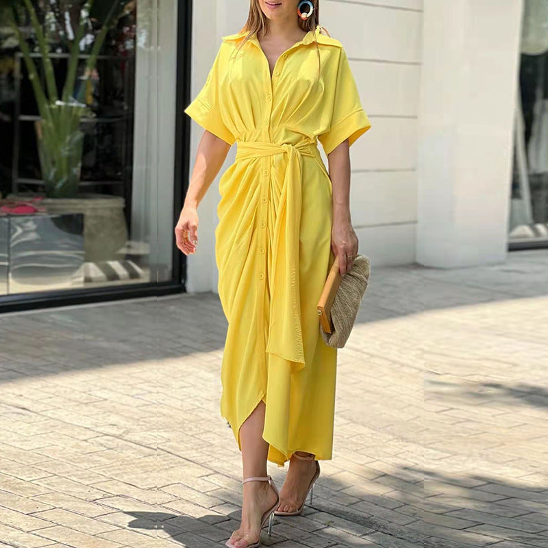 Amalia | Women's Luxe Wrap Maxi Dress (Almost Sold Out)