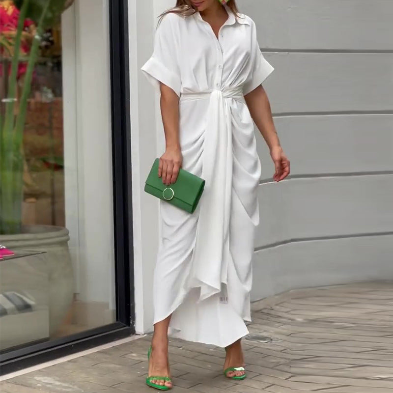 Amalia | Women's Luxe Wrap Maxi Dress (Almost Sold Out)