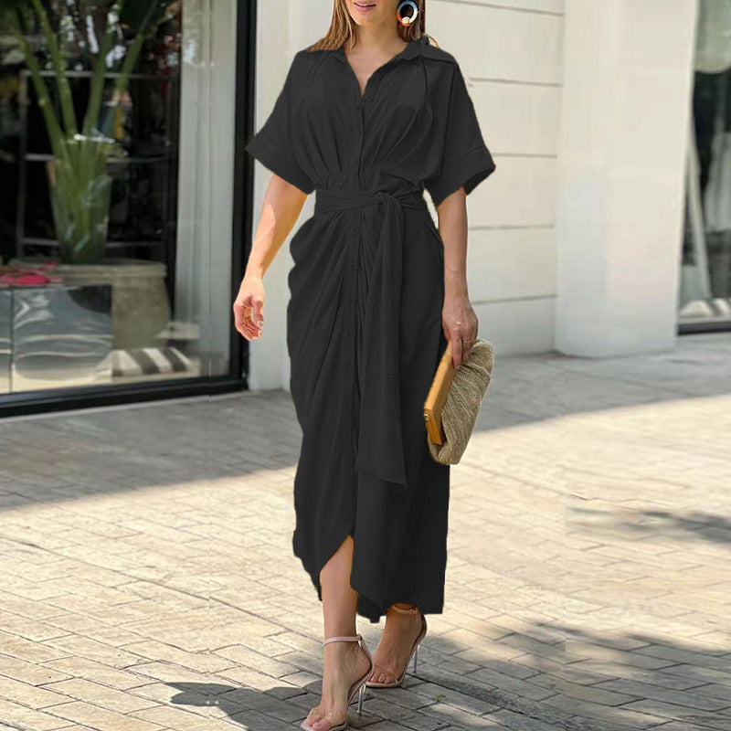 Amalia | Women's Luxe Wrap Maxi Dress (Almost Sold Out)