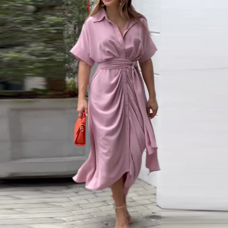Amalia | Women's Luxe Wrap Maxi Dress (Almost Sold Out)