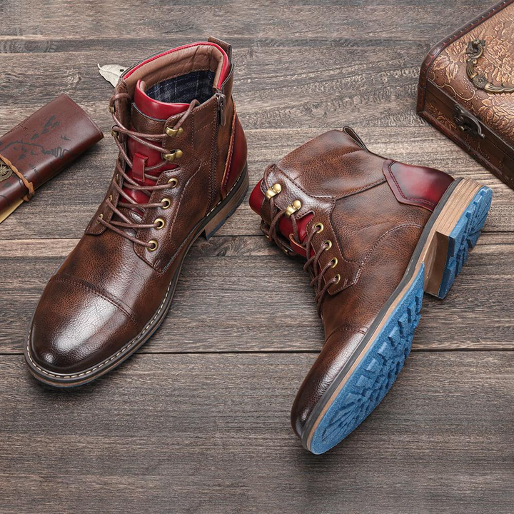 Dawson | Men's Cushioned Lace-Up Oxford Boots