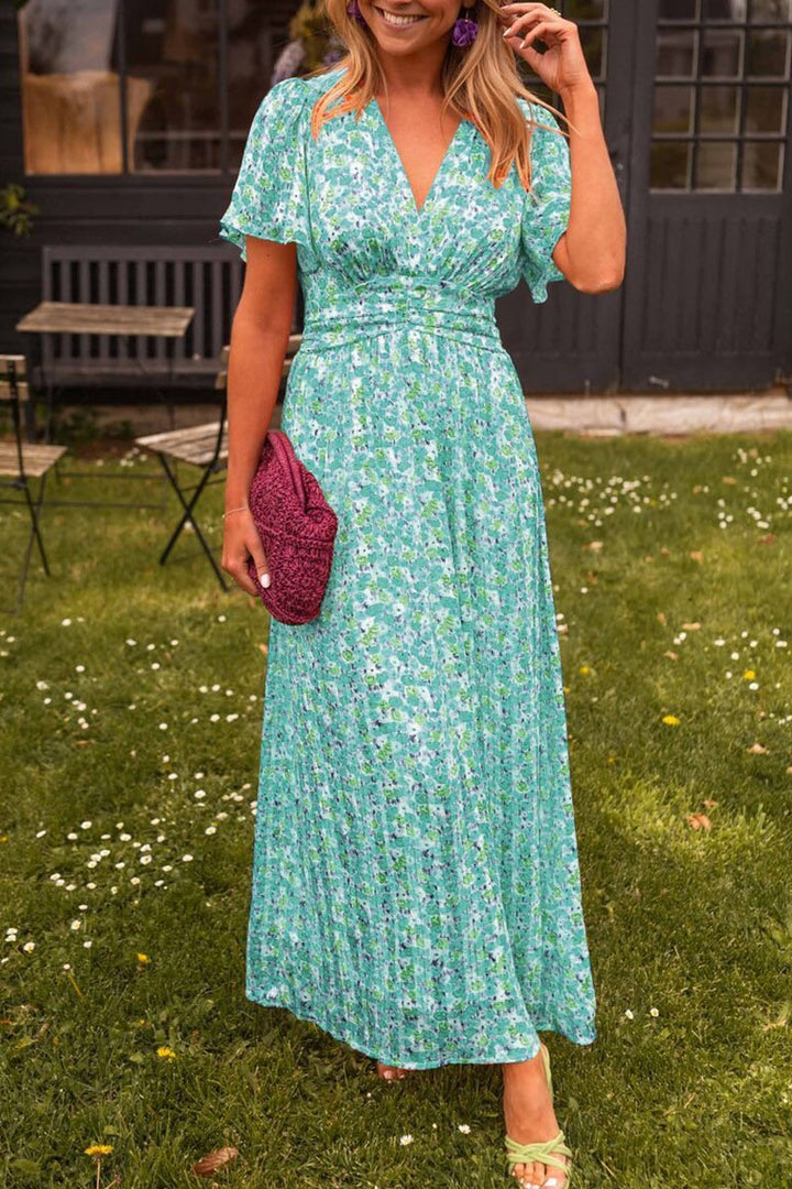 Bianca | Women's Elegant Long Maxi Dress with V-Neck