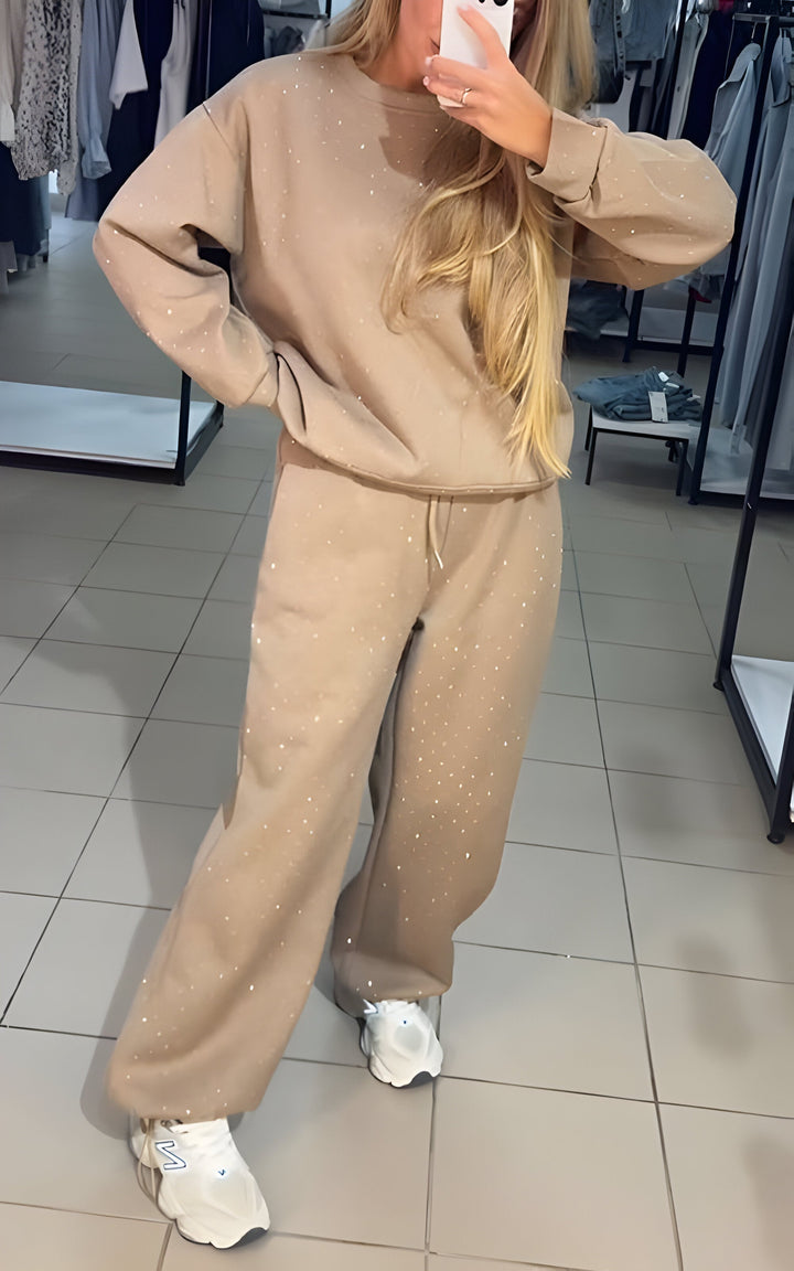 Morgan | Women's Relaxed Diamond Lounge Set