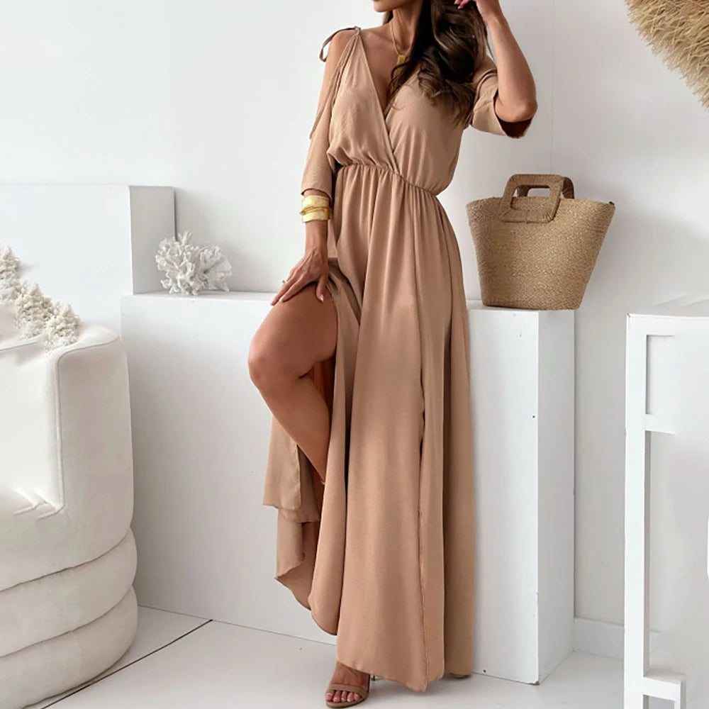 Sienna | Women's Elegant Dress with Side Slit