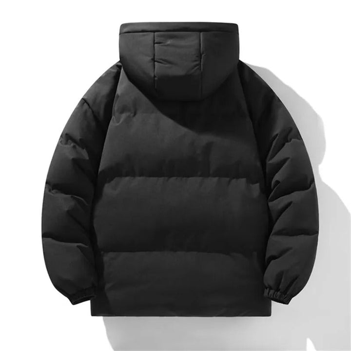Elegant Hooded Men's Jacket with Hooded