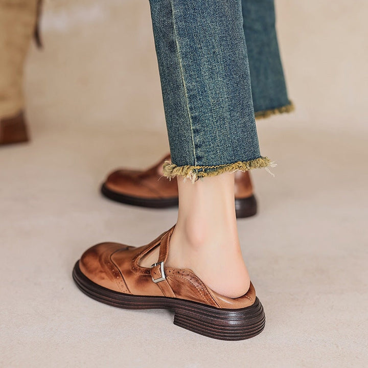 Velda | Women's Cushioned Elegant Mary Janes