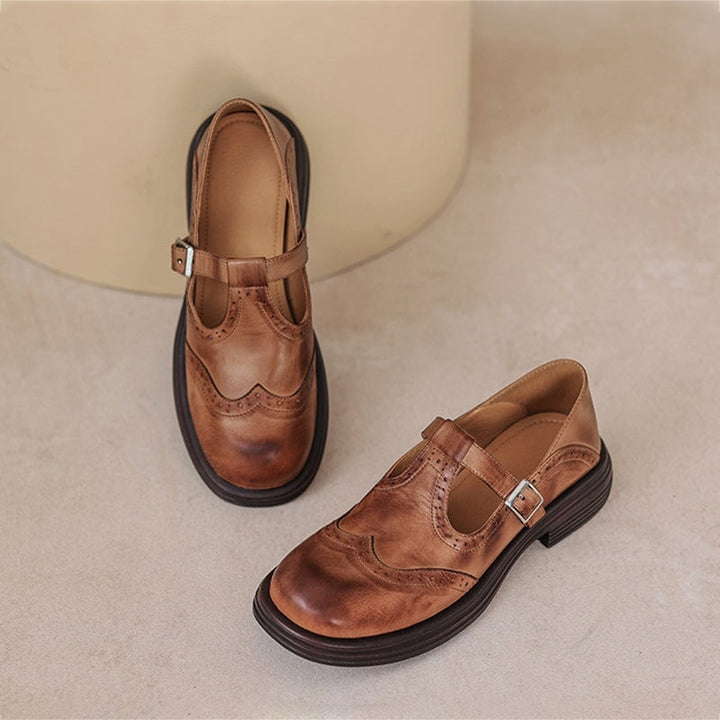 Velda | Women's Cushioned Elegant Mary Janes