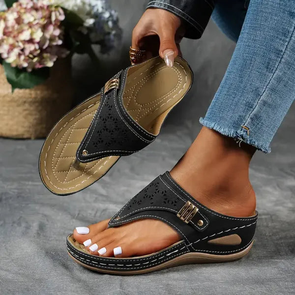 Melanie | Women's Cushioned Open-Toe Orthopedic Comfort Sandals
