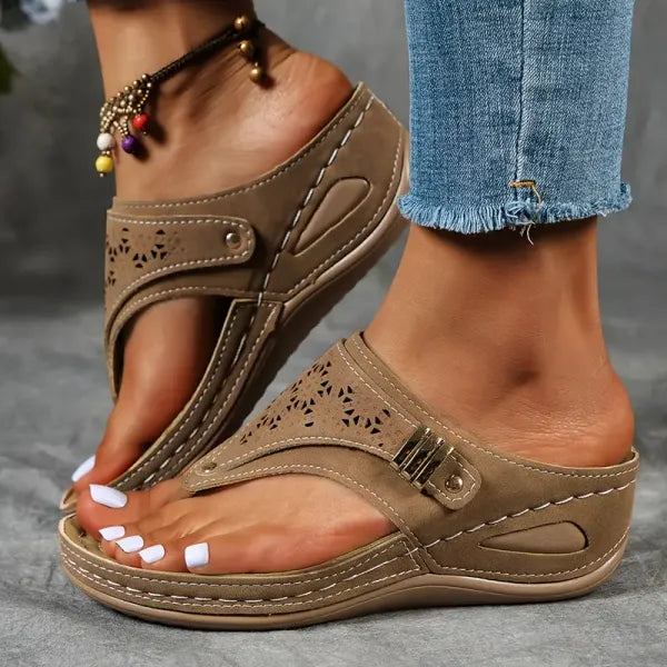 Melanie | Women's Cushioned Open-Toe Orthopedic Comfort Sandals