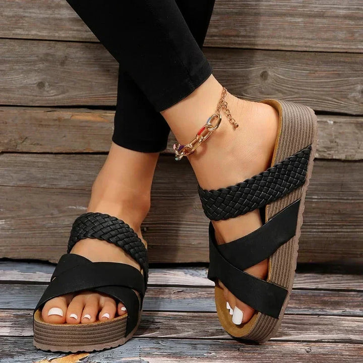 Women's Orthopedic Open-Toe Darcey Comfort-Orthotic Sandals