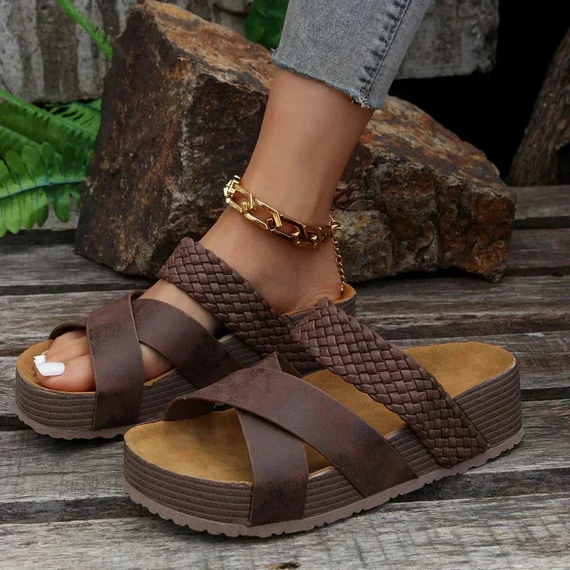 Women's Orthopedic Open-Toe Darcey Comfort-Orthotic Sandals