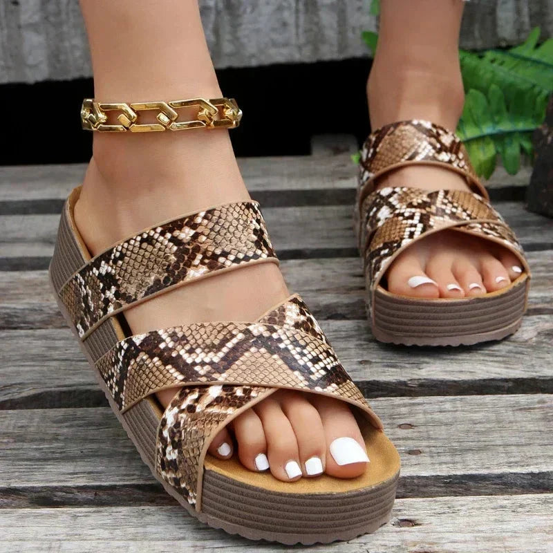 Women's Orthopedic Open-Toe Darcey Comfort-Orthotic Sandals