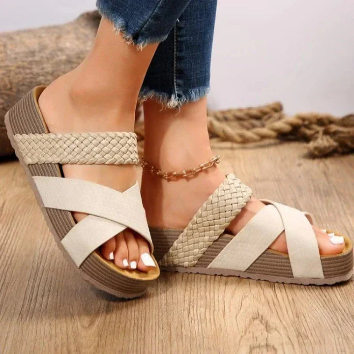 Women's Orthopedic Open-Toe Darcey Comfort-Orthotic Sandals
