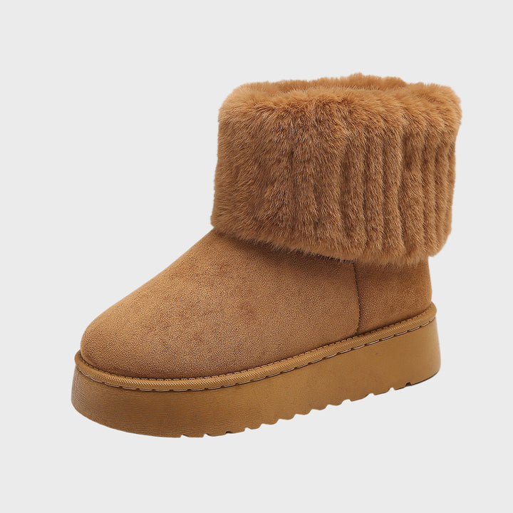 Camryn | Women's Cushioned Slip-On Platform Boots