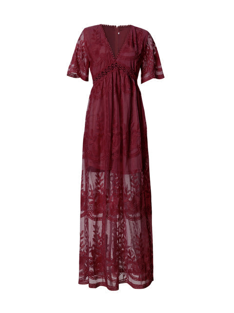 Amélie | Women's Elegant Boho Maxi Dress
