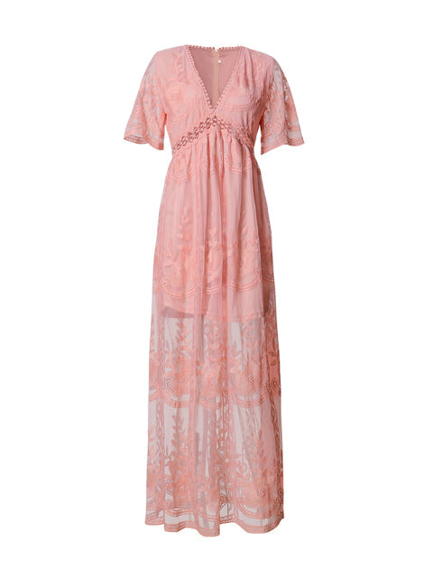 Amélie | Women's Elegant Boho Maxi Dress