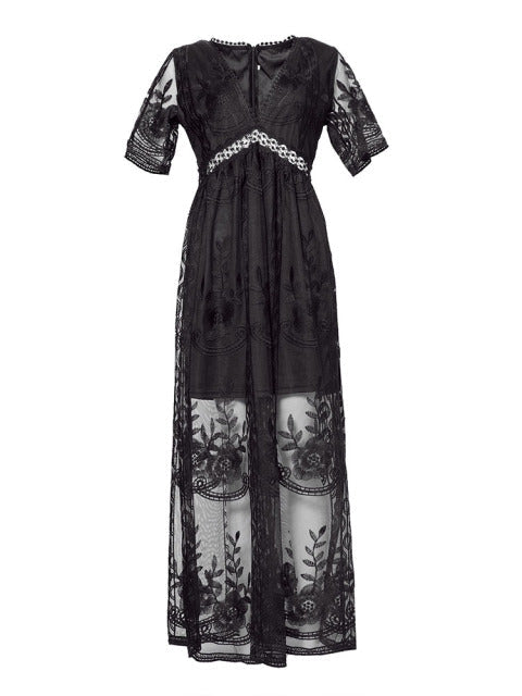 Amélie | Women's Elegant Boho Maxi Dress