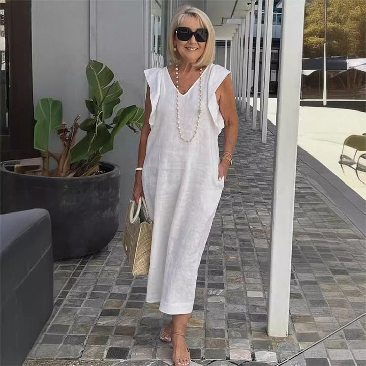 Annabel | Women's Relaxed Casual Midi Dress