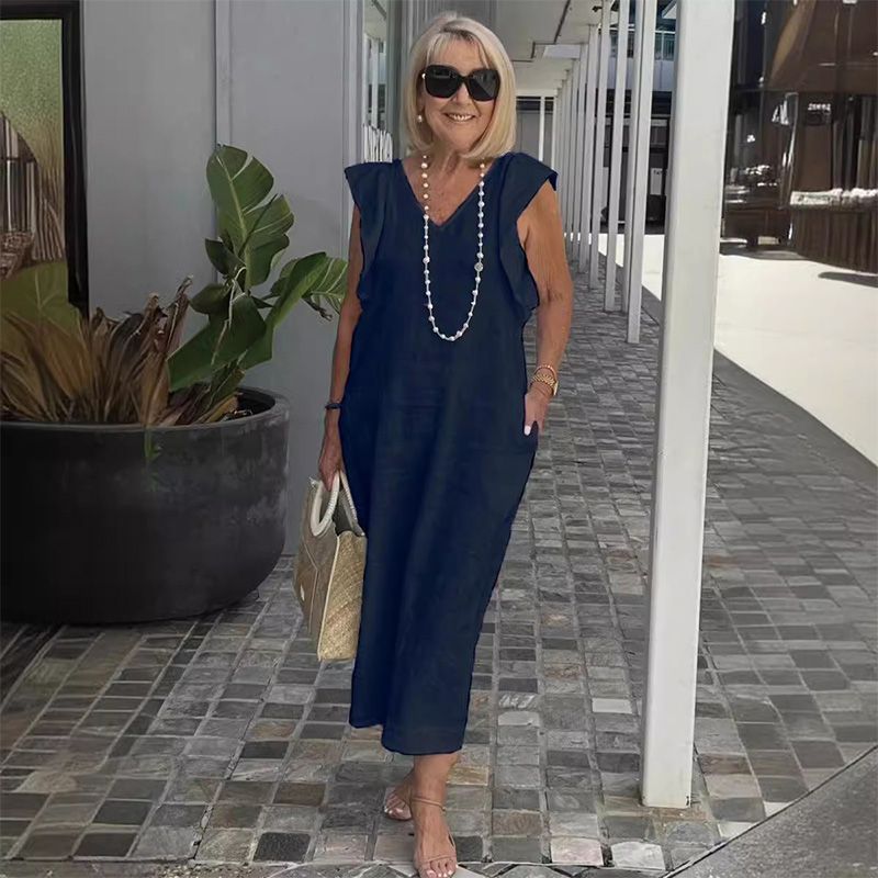 Annabel | Women's Relaxed Casual Midi Dress