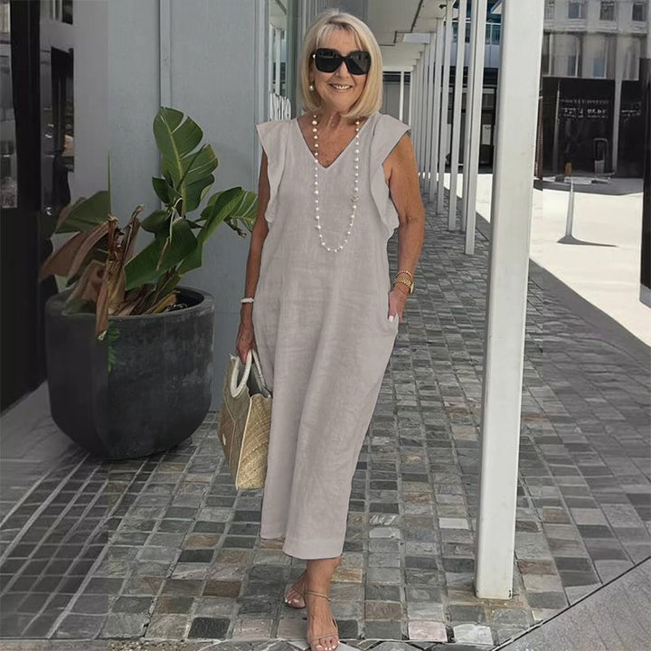 Annabel | Women's Relaxed Casual Midi Dress