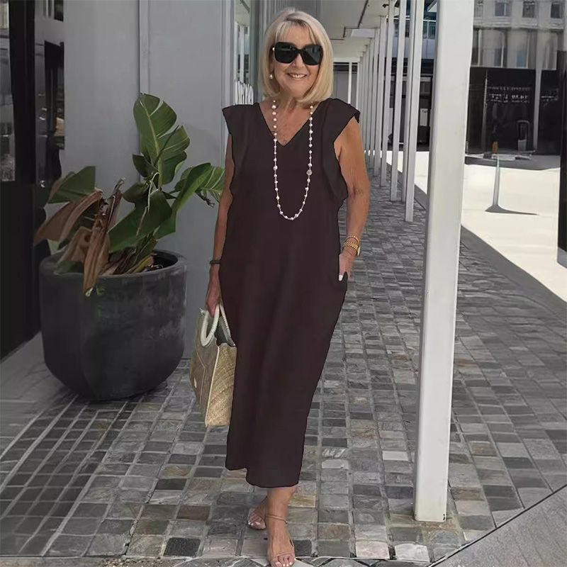 Annabel | Women's Relaxed Casual Midi Dress