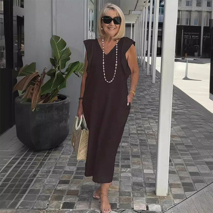 Annabel | Women's Relaxed Casual Midi Dress