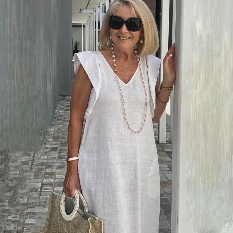 Annabel | Women's Relaxed Casual Midi Dress