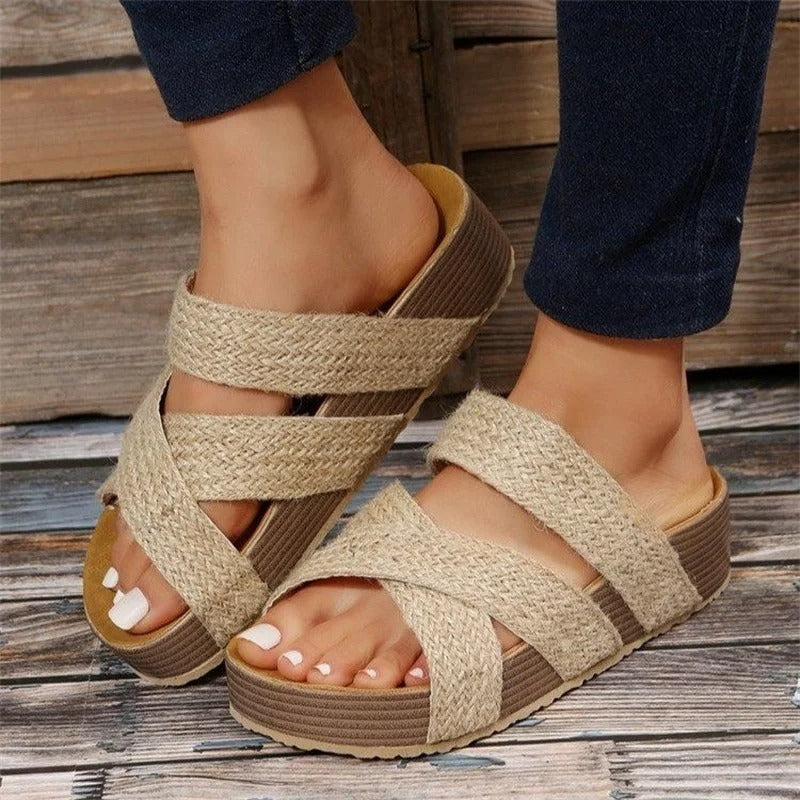 Women's Orthopedic Open-Toe Darcey Comfort-Orthotic Sandals