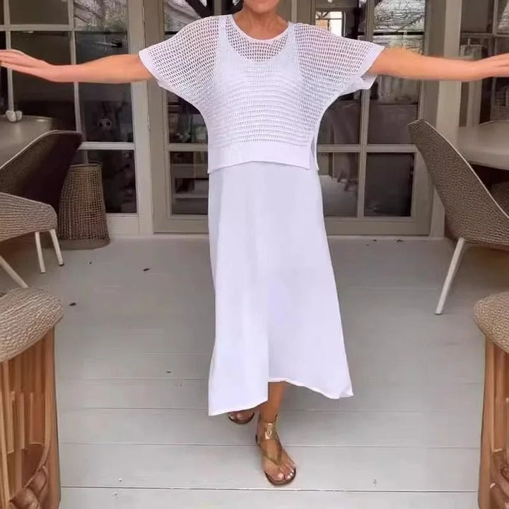 Alma | Women's Timeless 2-Piece Set with Short Sleeve