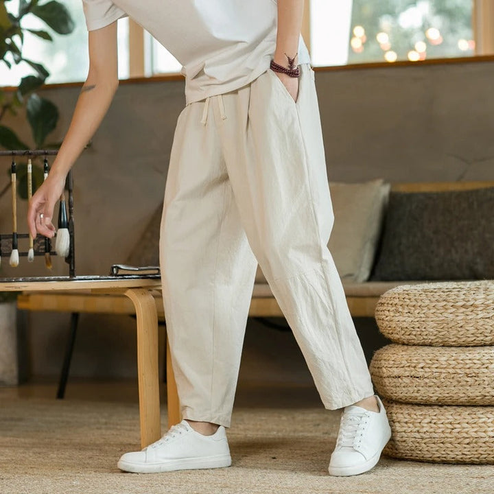 Arin | Men's Relaxed Minimal Trousers