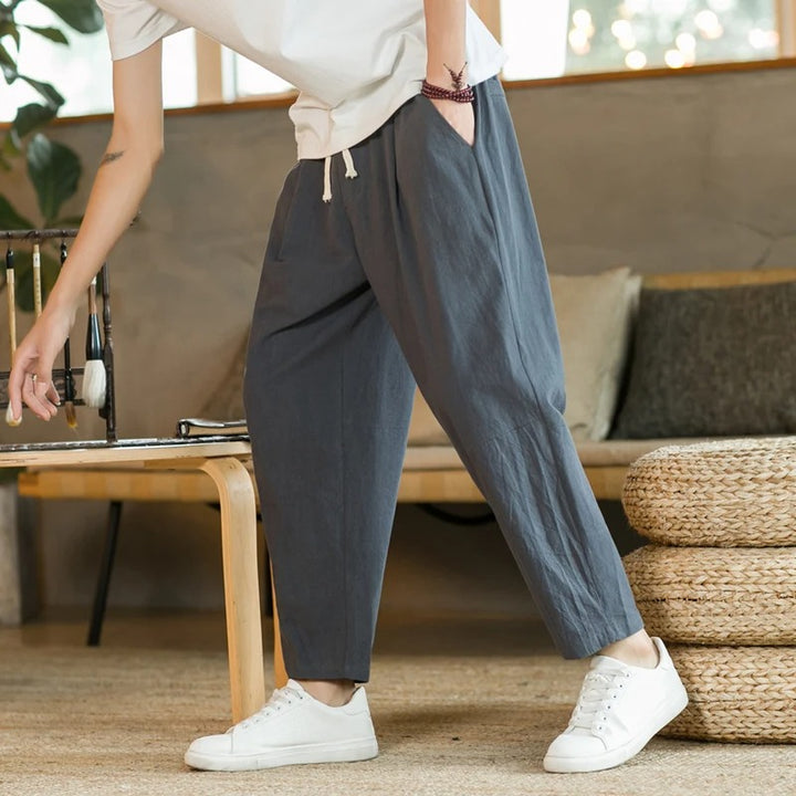 Arin | Men's Relaxed Minimal Trousers