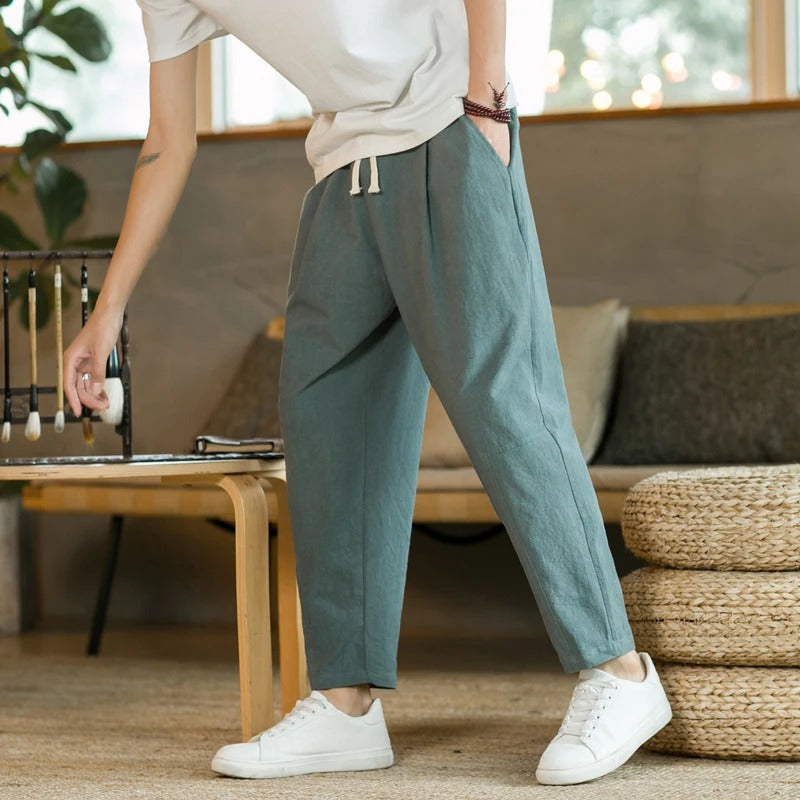 Arin | Men's Relaxed Minimal Trousers
