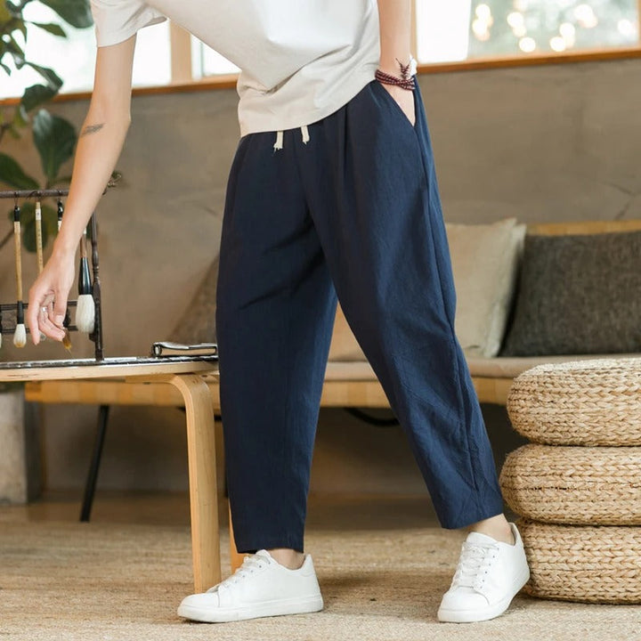 Arin | Men's Relaxed Minimal Trousers